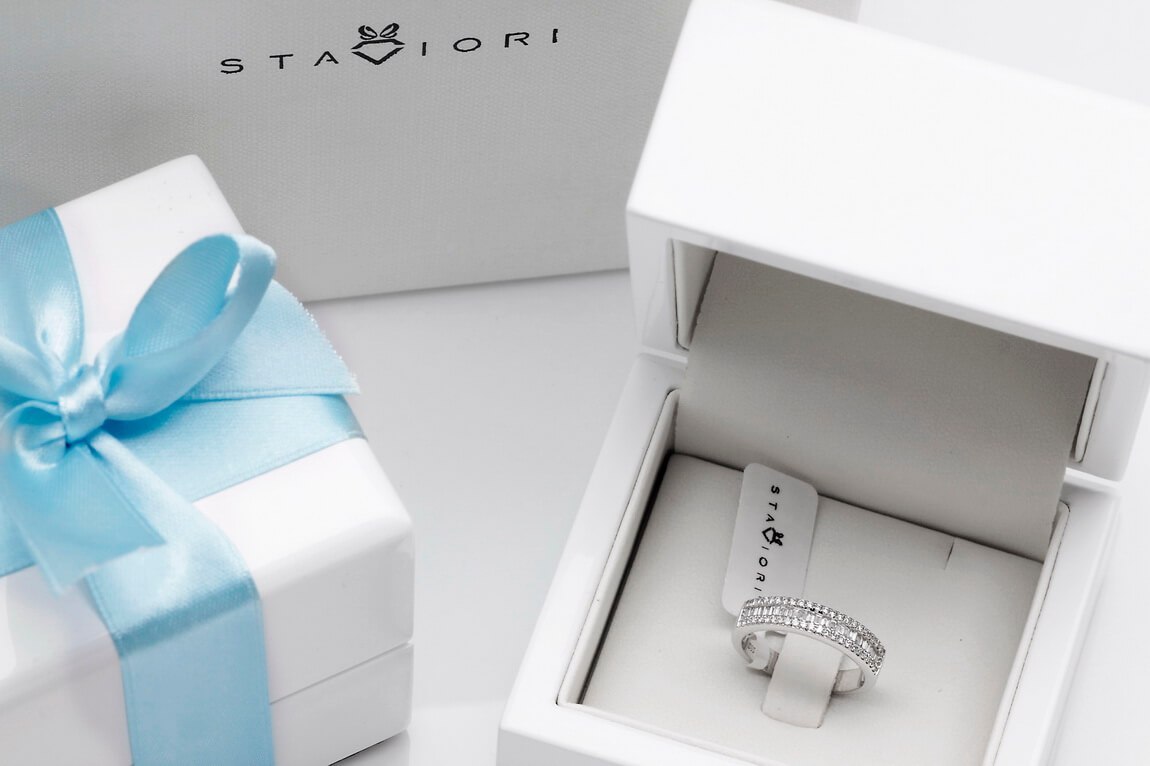 Emaga Złoty pierścionek PBD0759 - Diament